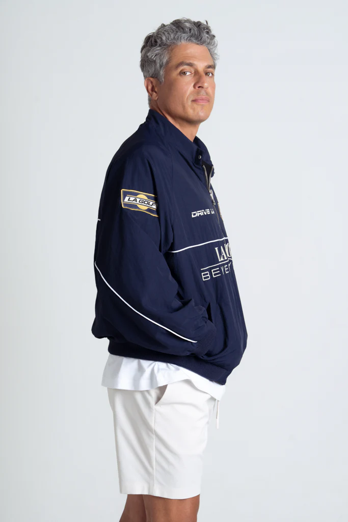 Drive LA Racing Jacket / Navy Blue - Image 3