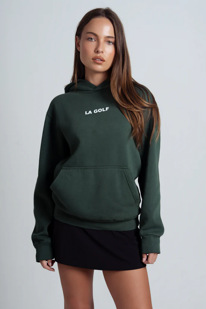 Drive LA x Play LA Hoodie / Fairway Green - Image 3
