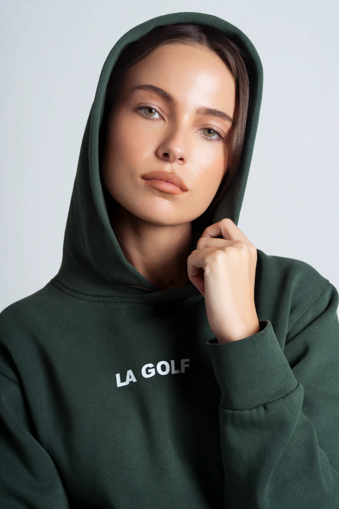 Drive LA x Play LA Hoodie / Fairway Green - Image 4