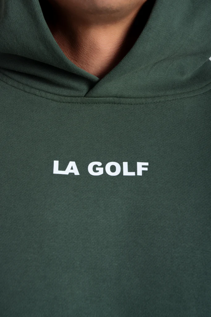 Drive LA x Play LA Hoodie / Fairway Green - Image 5