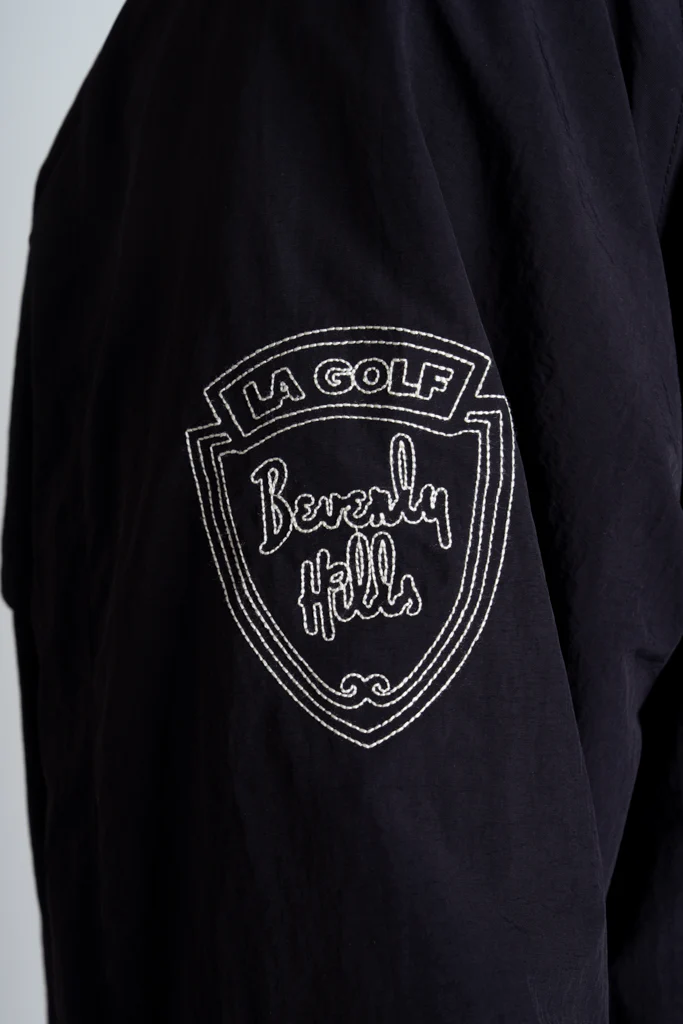 LA GOLF Windbreaker / Carbon Black - Image 4