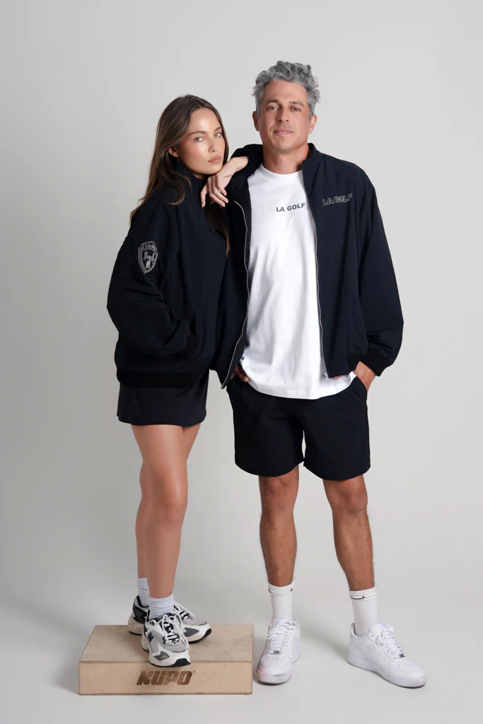 LA GOLF Windbreaker / Carbon Black - Image 5
