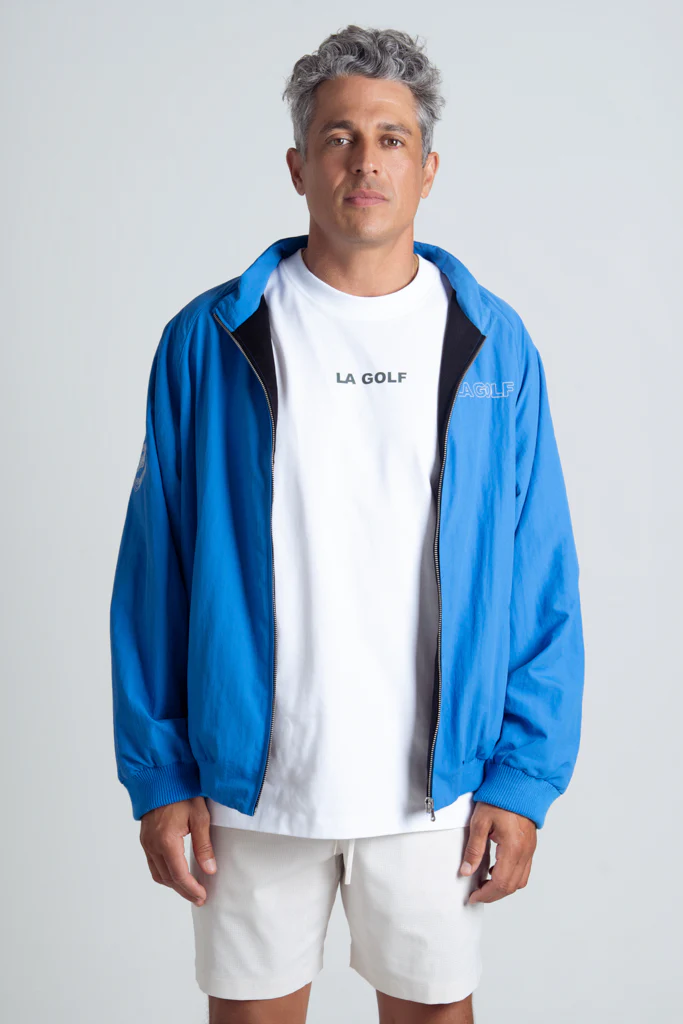 LA GOLF Windbreaker / Cobalt Blue - Image 3