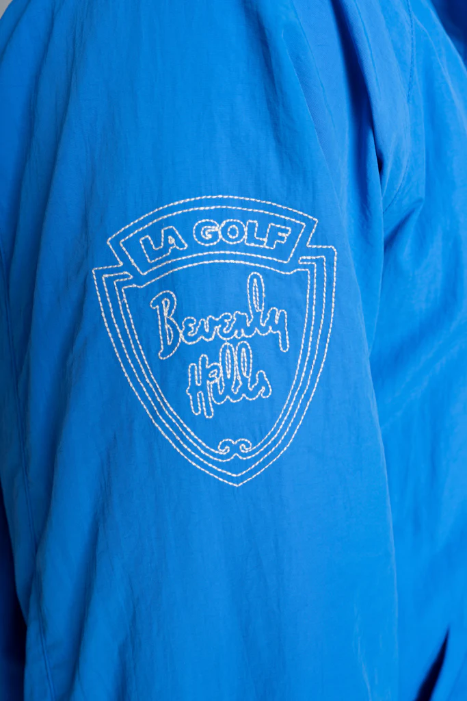 LA GOLF Windbreaker / Cobalt Blue - Image 5