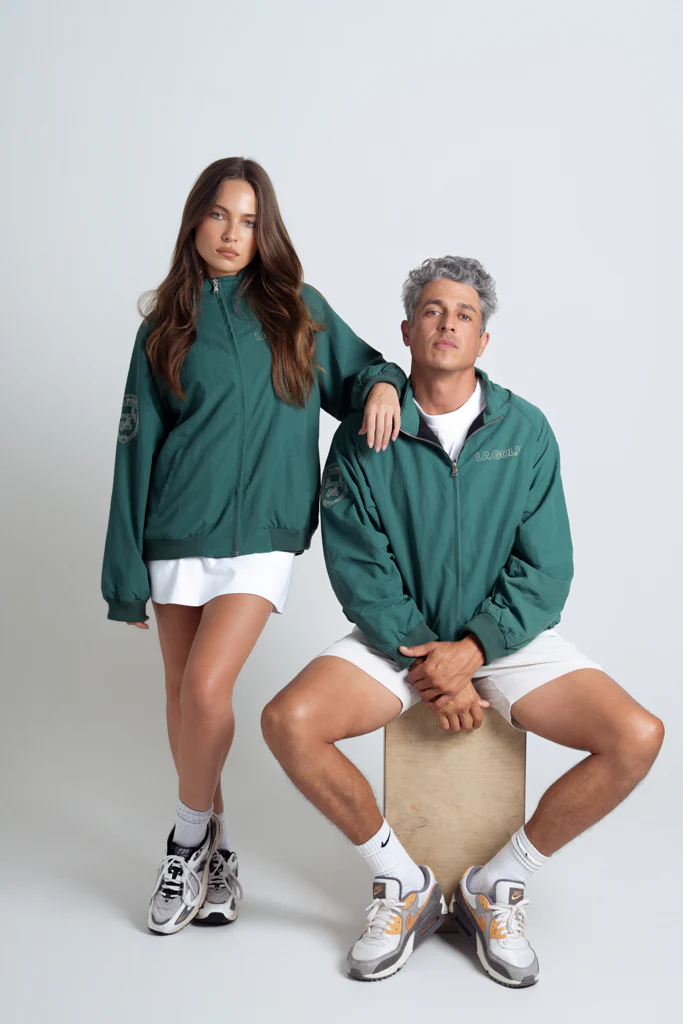 LA GOLF Windbreaker / Fairway Green - Image 3
