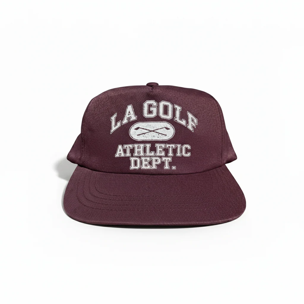 LA GOLF x Firstport Hat / Maroon