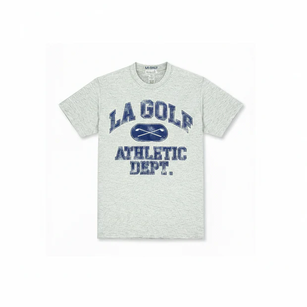 LA GOLF x Firstport Tee / Heather Gray