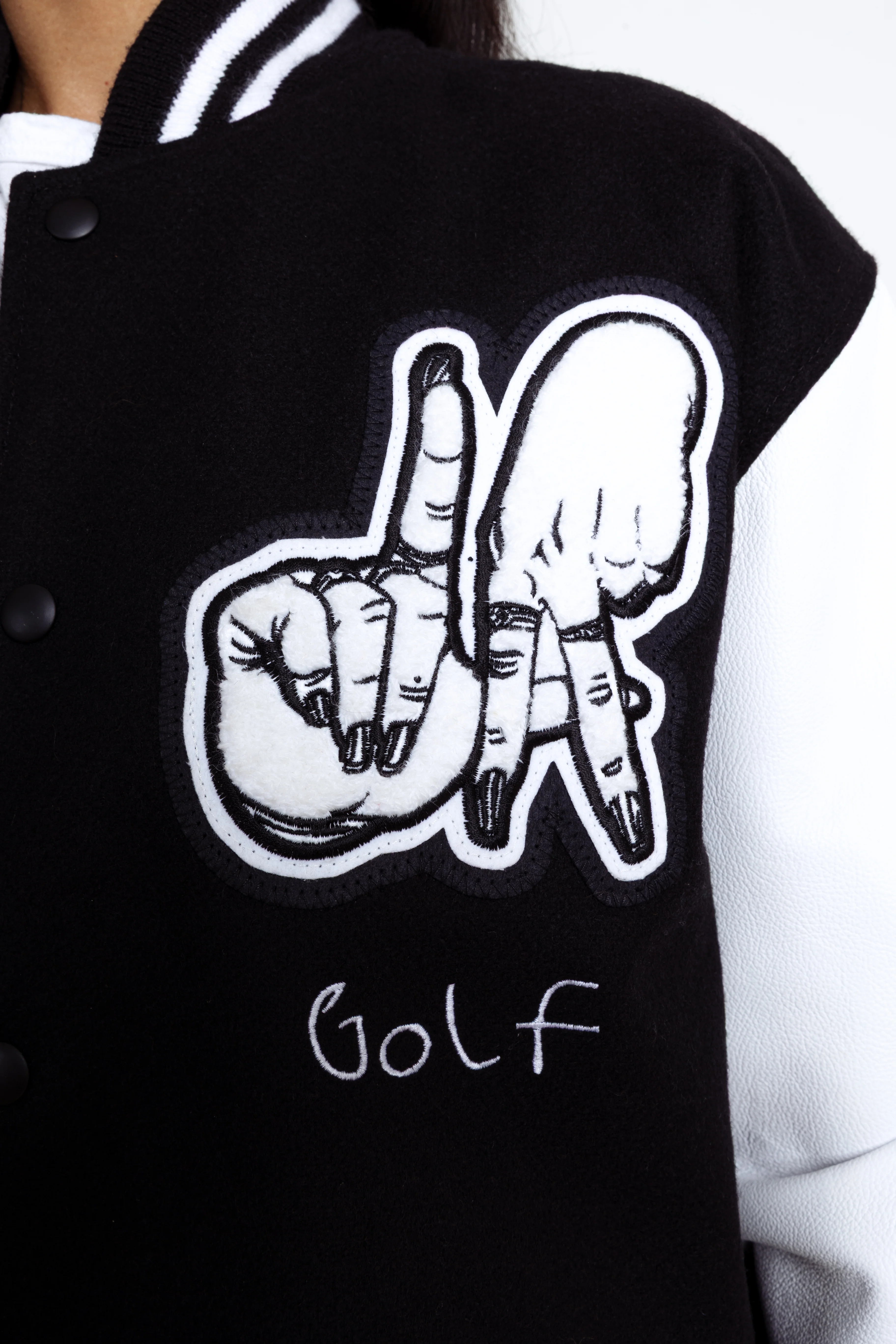 LA Fingers Varsity Jacket - Image 3
