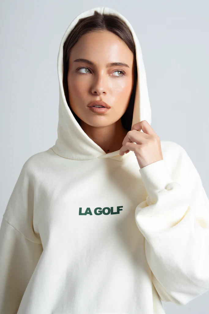Shield Hoodie / Antique White - Image 4