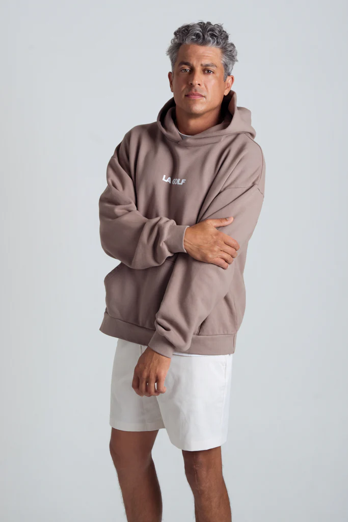 Shield Hoodie / Taupe Brown - Image 3